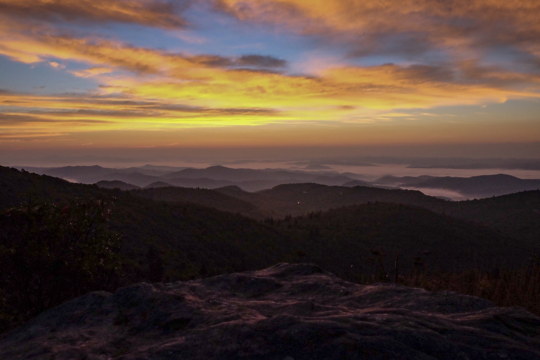 Treasured Moment Among The Blue Ridge Mountains-  Sharing Special Places With Loved Ones