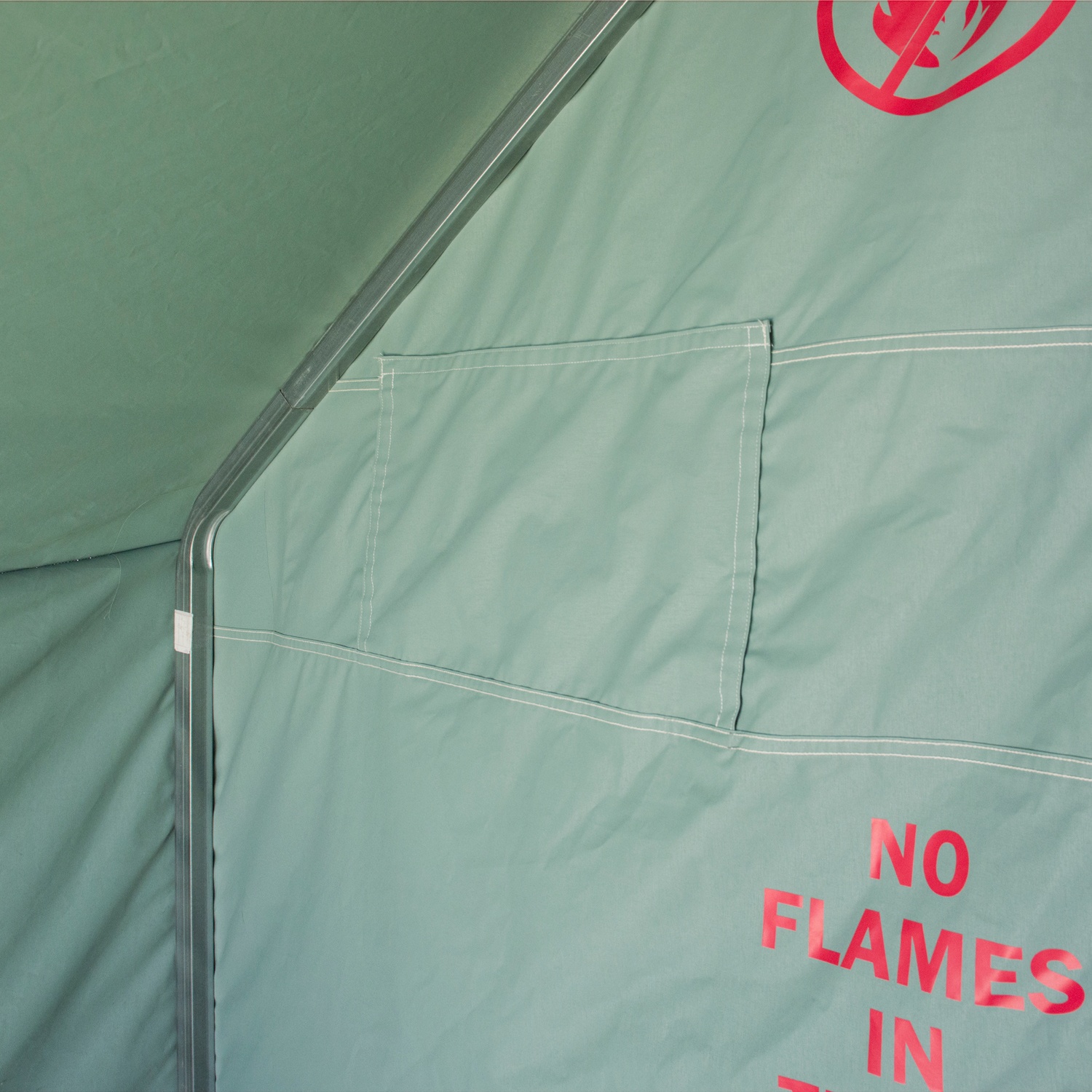 Elementum Canvas wall Tent interior detail