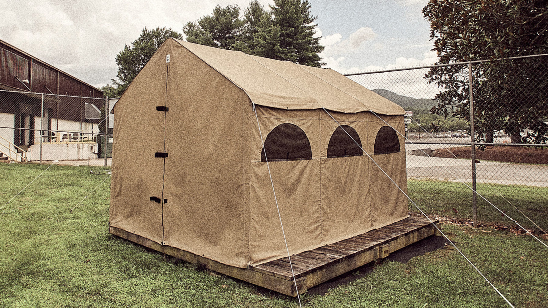 Hestia In Tent Yard