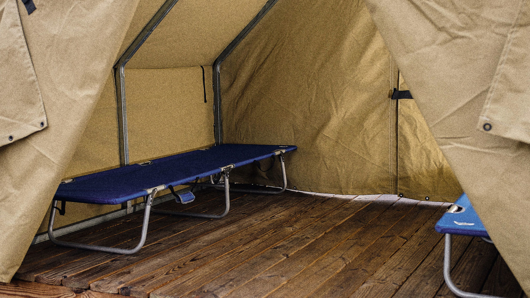 Wall Tent Interior